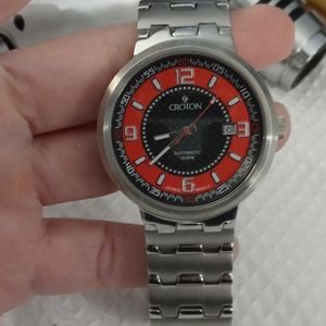 Croton stainless steel watch cr307874